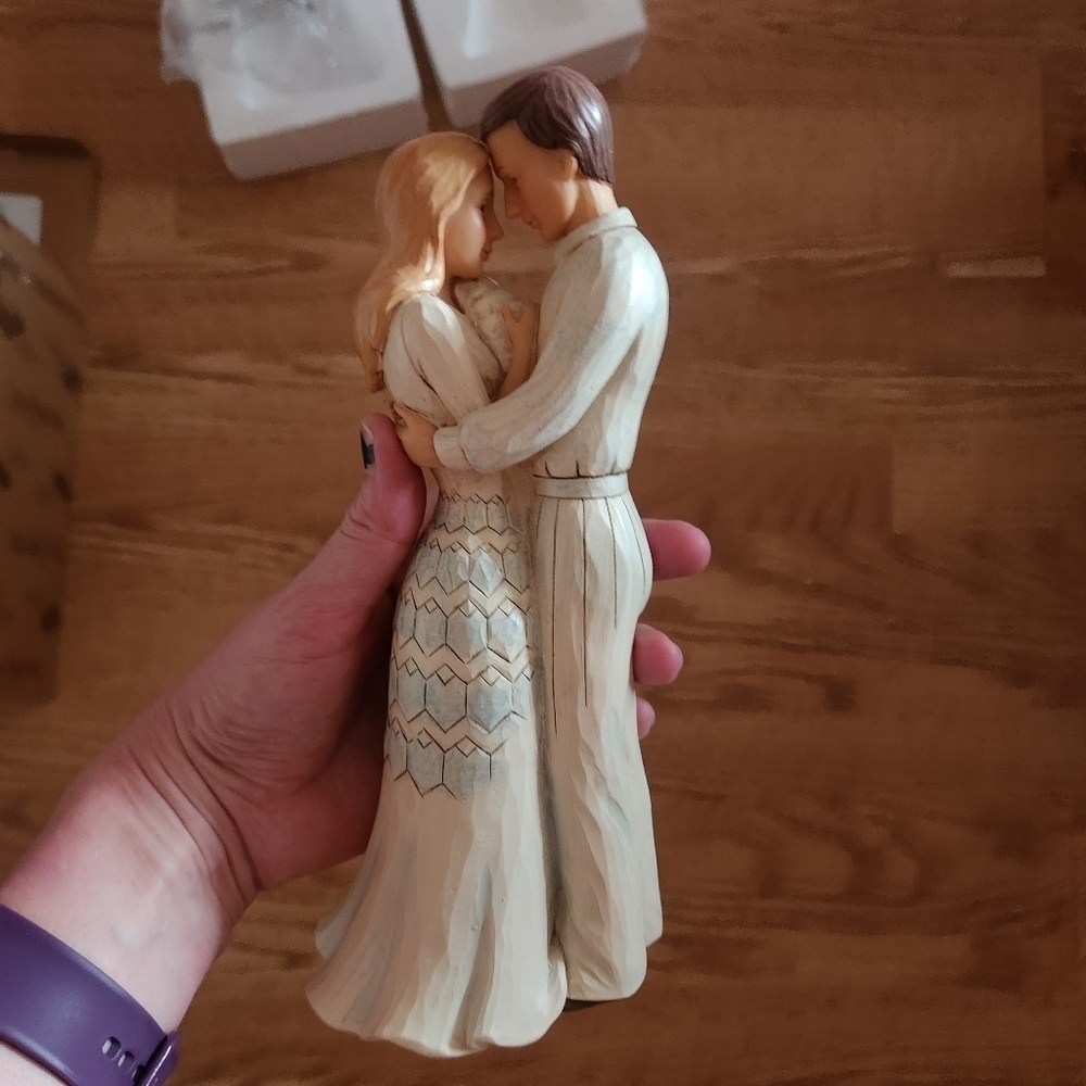 NIB Jim Shore Heartwood Creek Life's Greatest Blessing Figurine